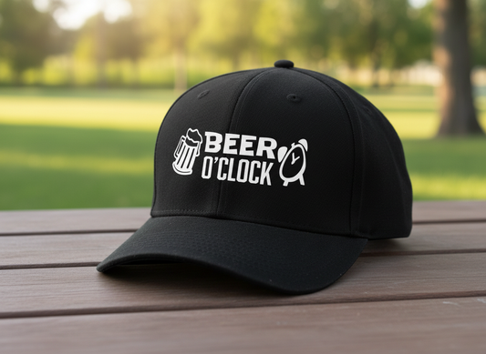 Funny Beer O'Clock Graphic-Cricut, Silhouette, Sublimation Cut File Canada (svg, png, dxf, jpg - Instant Download)