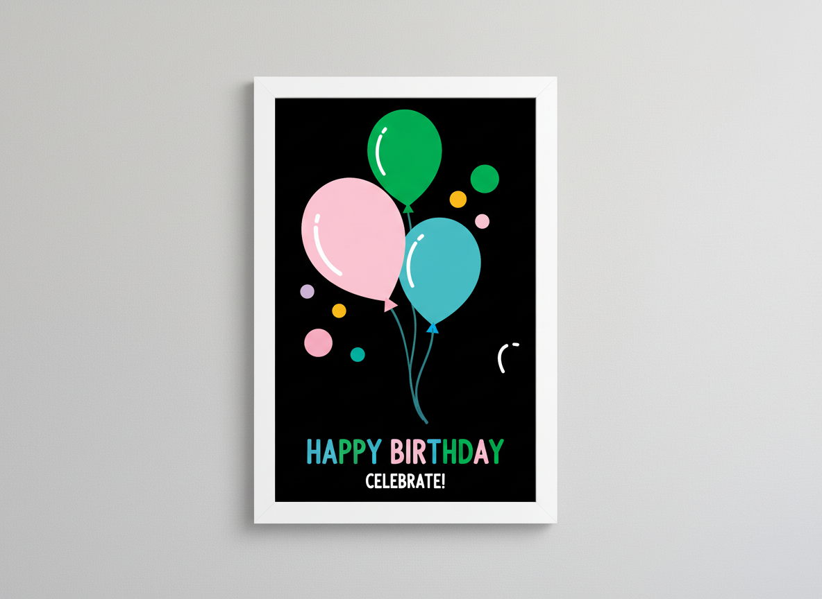 Colorful Balloons SVG-Cricut, Silhouette, Sublimation Cut File Canada-Party Decoration Graphic (Digital Download)