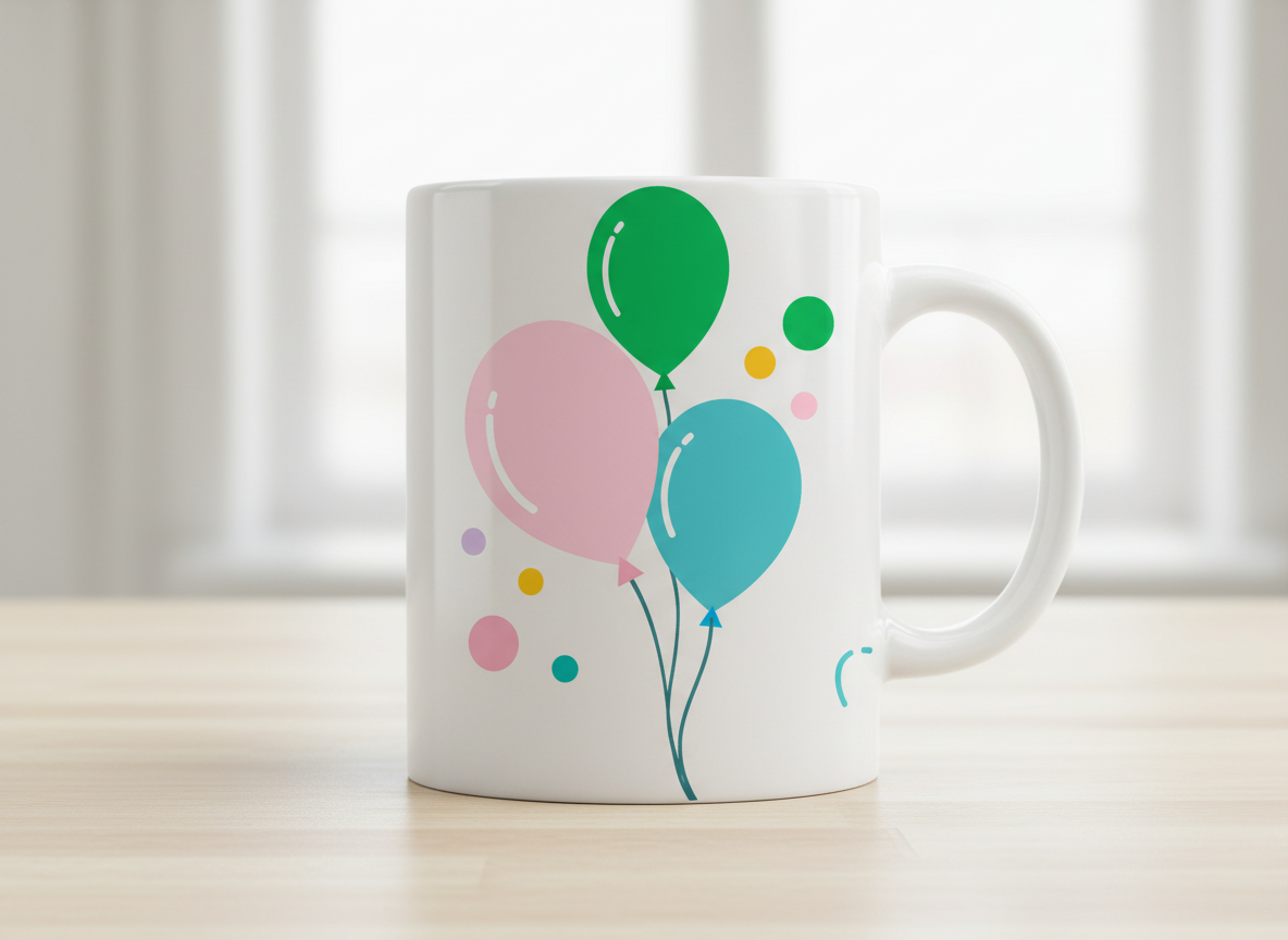 Colorful Balloons SVG-Cricut, Silhouette, Sublimation Cut File Canada-Party Decoration Graphic (Digital Download)