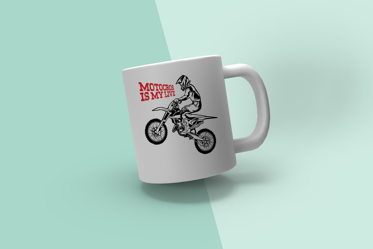 Motocross Is My Life SVG-Cricut, Silhouette, Sublimation Cut File Canada-Dirt Bike Rider Design (Digital Download)