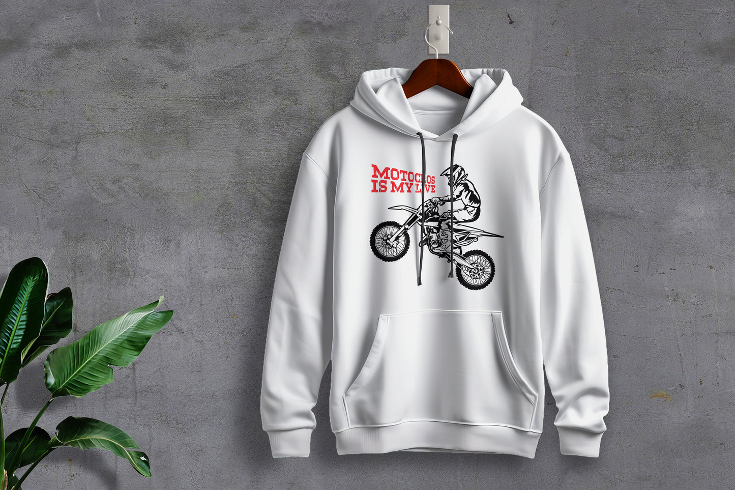 Motocross Is My Life SVG-Cricut, Silhouette, Sublimation Cut File Canada-Dirt Bike Rider Design (Digital Download)