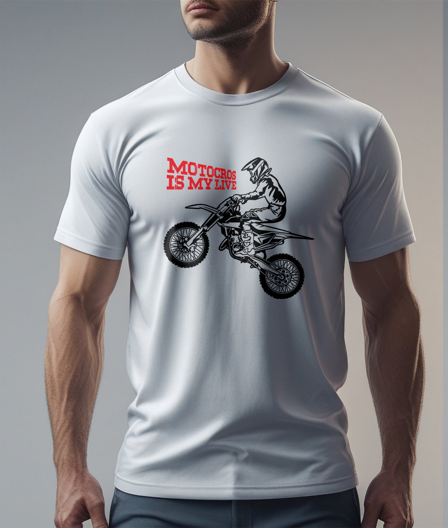 Motocross Is My Life SVG-Cricut, Silhouette, Sublimation Cut File Canada-Dirt Bike Rider Design (Digital Download)