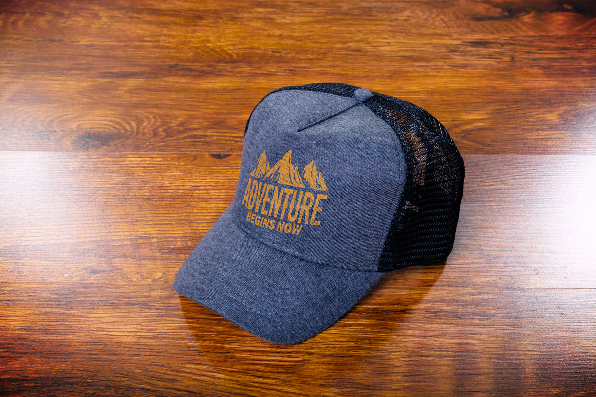 Adventure Begins Now SVG-Cricut, Silhouette, Sublimation Cut File Canada-Mountain & Outdoor Design-digital download