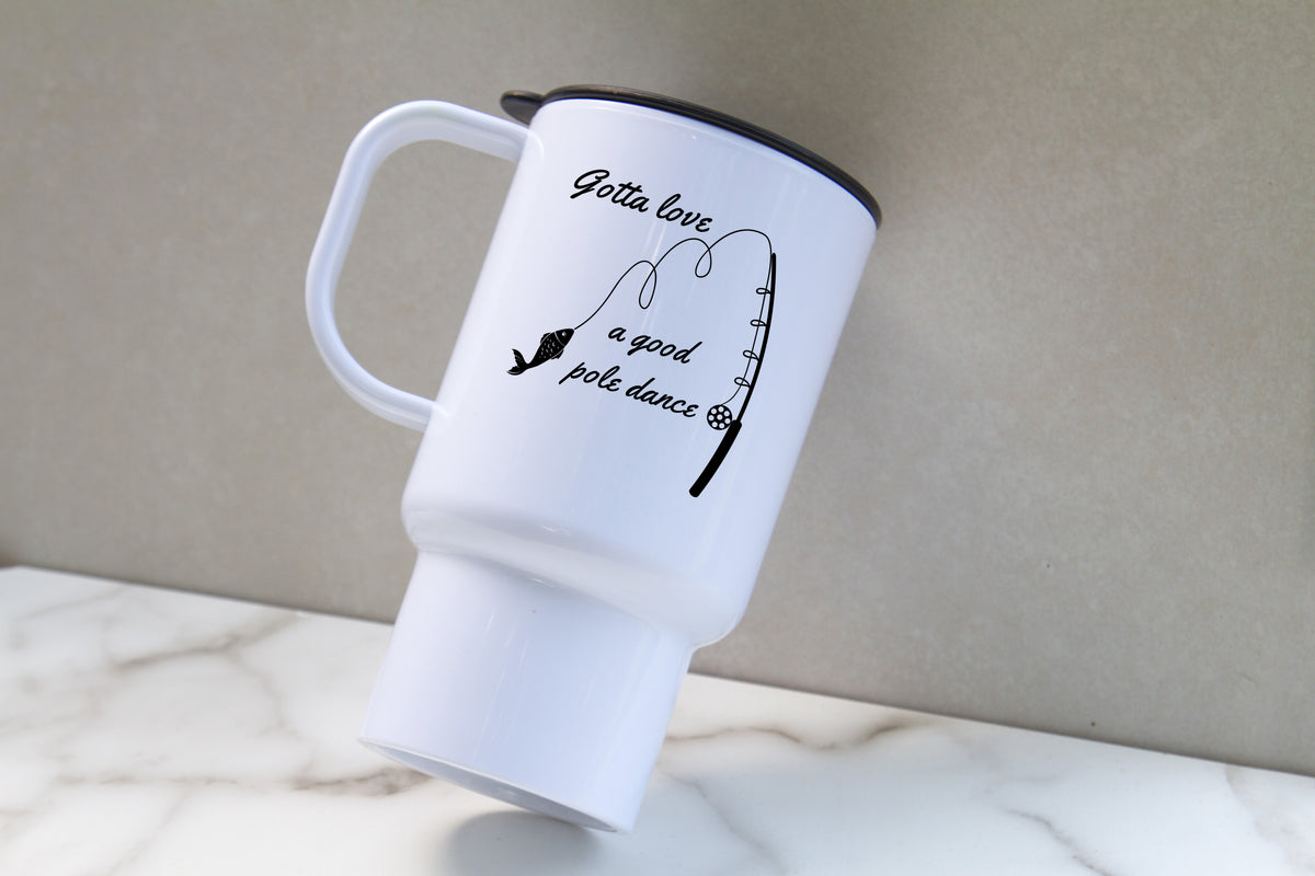 Funny Fishing Quote SVG-Cricut, Silhouette,  Sublimation Cut File Canada-Gotta Love a Good Pole Dance (Digital Download)