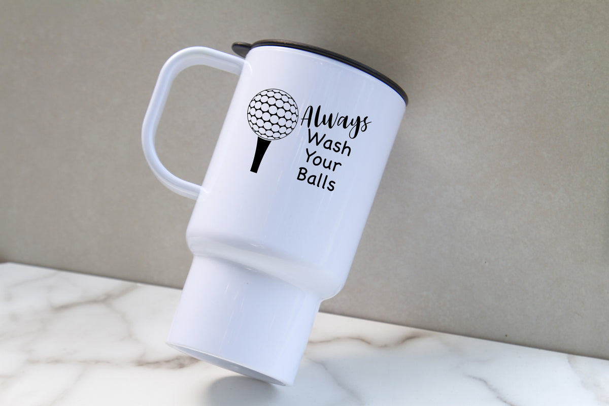 Funny Golf SVG-Cricut, Silhouette, Sublimation Cut File Canada-Golfer Humor, Always Wash Your Balls (Digital Download)