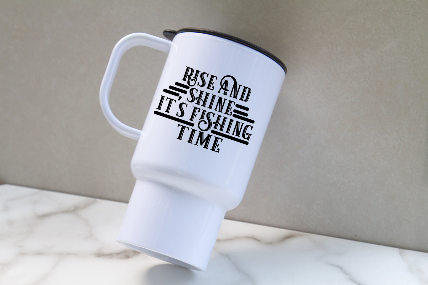 Rise and Shine Fishing Time SVG-Cricut, Silhouette, Sublimation Cut File Canada-Funny Fisherman Quote (Digital Download)