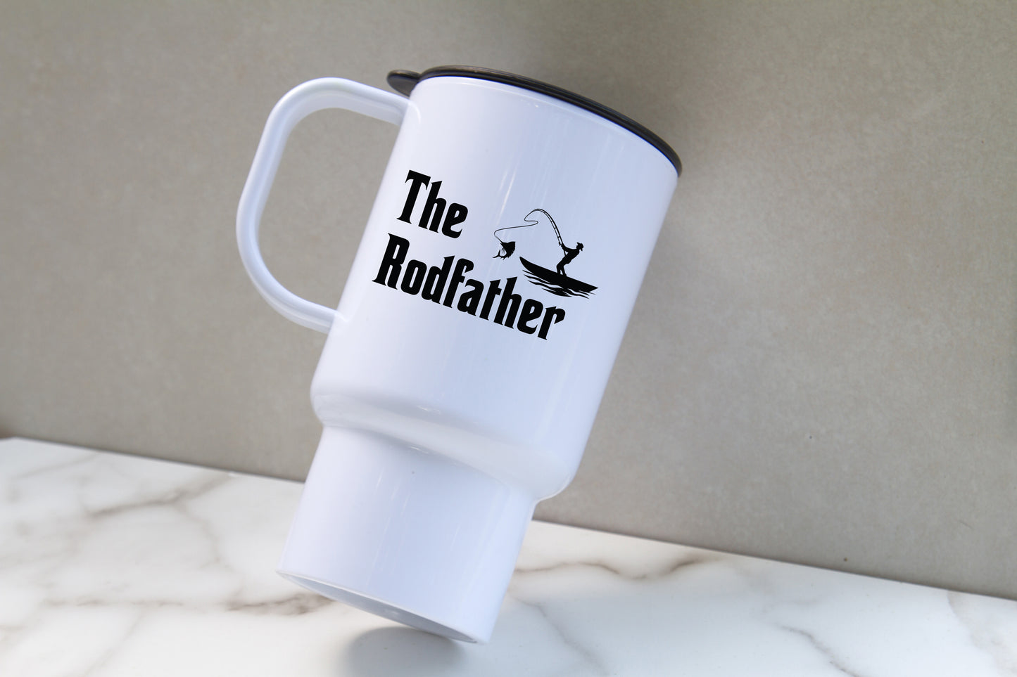 The Rodfather Fishing SVG-Cricut, Silhouette,  Sublimation Cut File Canada-Funny Fisherman Gift Design (Digital Download)