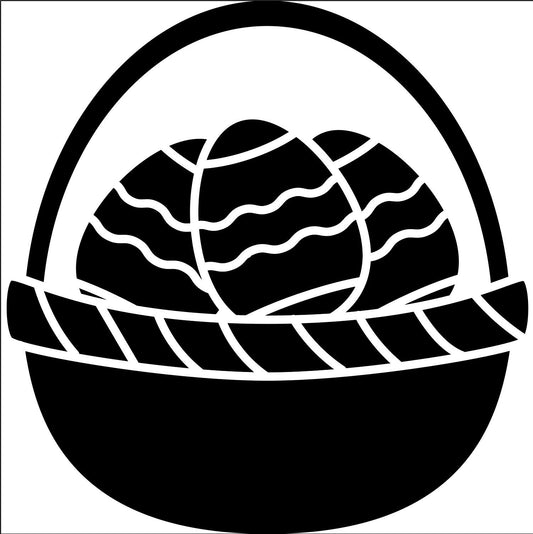 Easter Egg Basket SVG – Cricut, Silhouette & Sublimation Cut File Canada – Cricut, Silhouette & Sublimation Cut File Canada – Cricut, Silhouette & Laser Cut File | Easter Craft Template PNG DXF JPG Canada