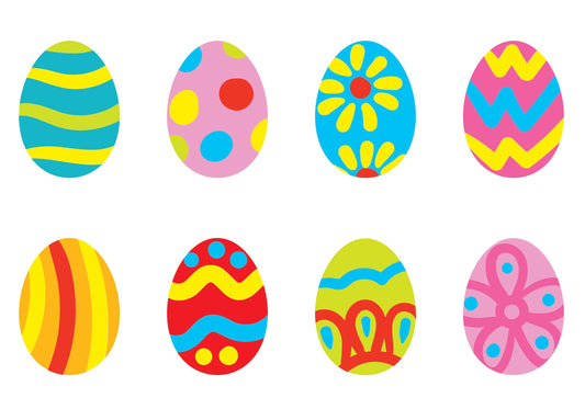 Decorated Easter Egg SVG – Cricut, Silhouette & Sublimation Cut File Canada Bundle | Spring Vector Graphics (Digital Download)