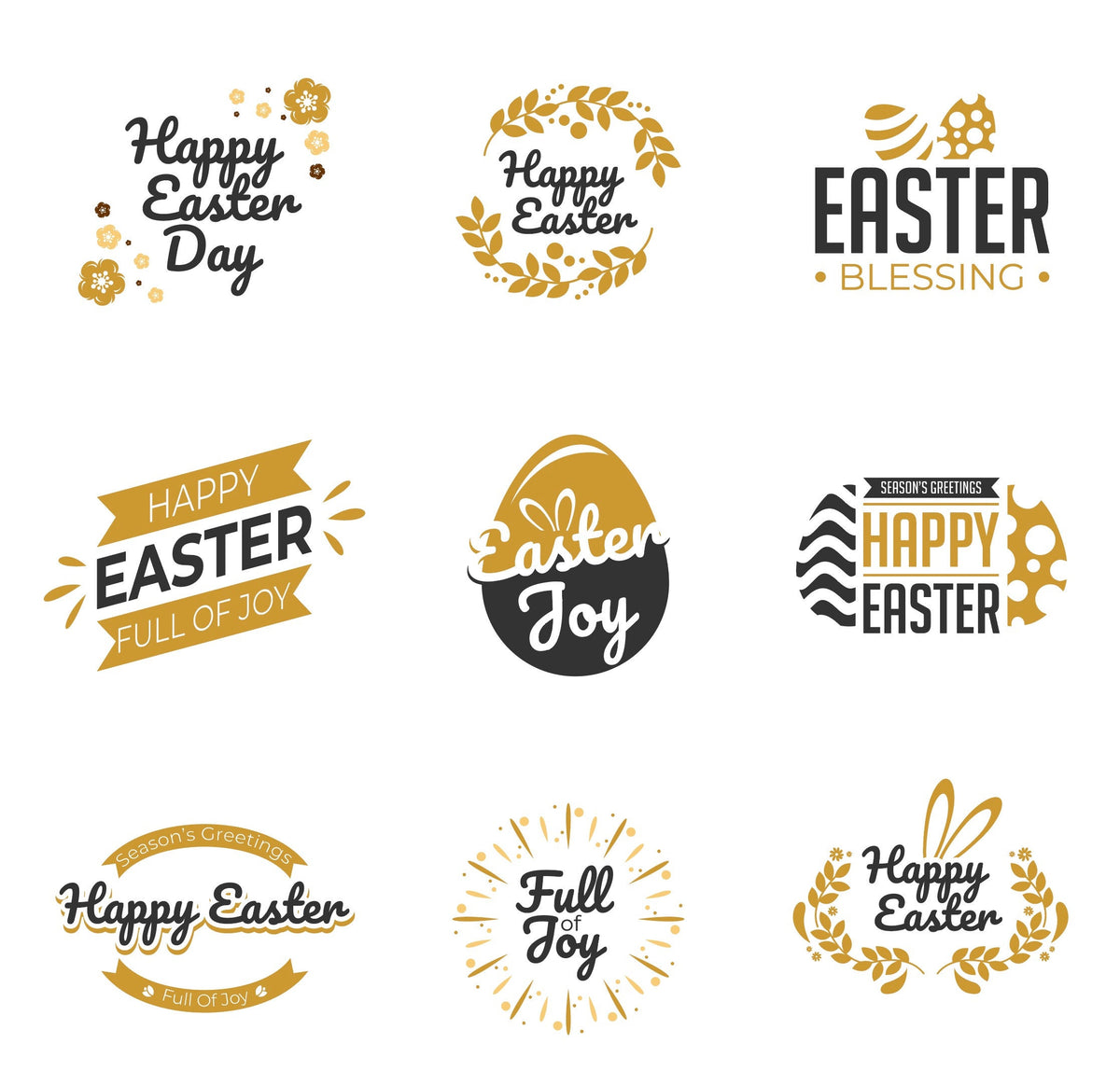 Easter Greetings SVG-Cricut, Silhouette, Sublimation Cut File Canada -Celebratory Graphics (png, jpg, dfx)