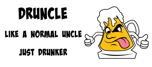 Funny Drunkle Beer Quote Graphic | Uncle Gift SVG – Cricut, Silhouette & Sublimation Cut File Canada PNG JPG