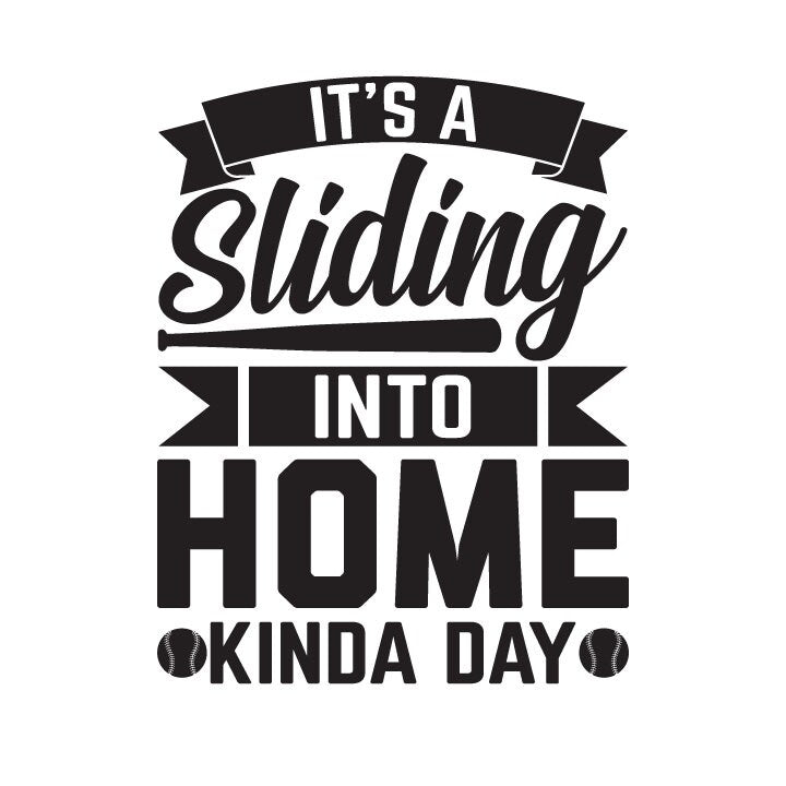 Sliding Into Home Baseball SVG – Cricut, Silhouette & Sublimation Cut File Canada  Sports Mom Design (Digital Download)