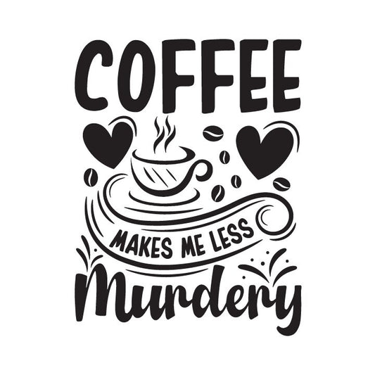 Funny Coffee Quote SVG | Sarcastic Caffeine Lover Cut File