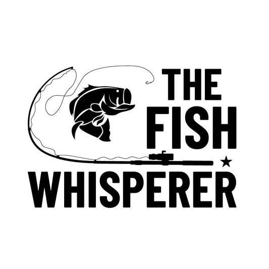 Fish Whisperer SVG – Cricut, Silhouette & Sublimation Cut File Canada | Funny Fishing Quote Cut File (Digital Download)