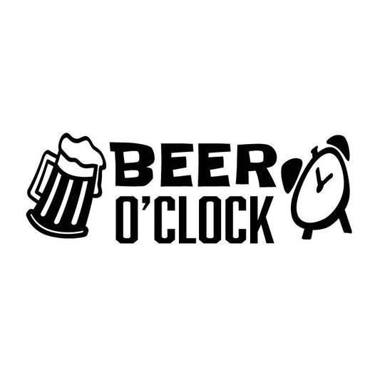 Funny Beer O'Clock Graphic (svg, png, dxf, jpg - Instant Download)