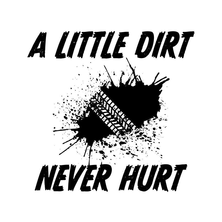 Off-Road Mud Tire Track SVG – Cricut, Silhouette & Sublimation Cut File Canada | Funny Truck Quote (Digital Download)
