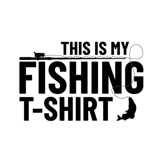 Funny Fishing T-Shirt Design SVG – Cricut, Silhouette & Sublimation Cut File Canada | Fisherman Gift (Digital Download)