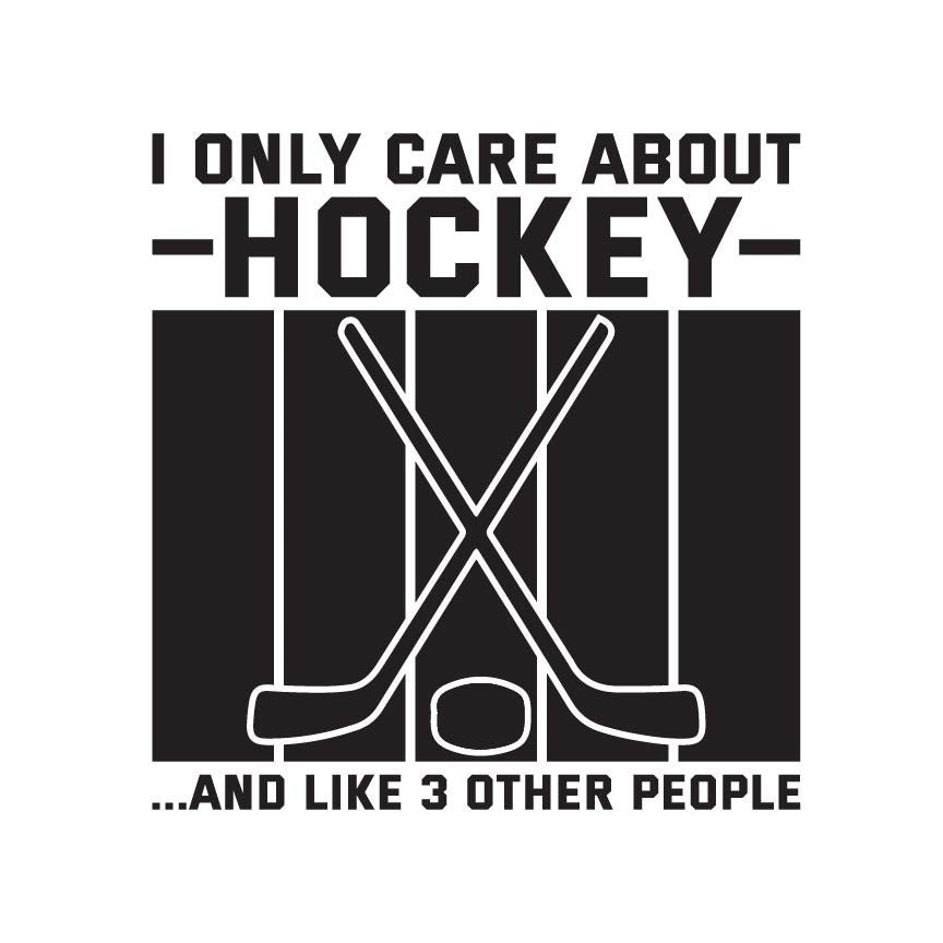Funny Hockey Quote SVG-Cricut, Silhouette, Sublimation Cut File Canada-Retro Hockey Design (Digital Download)
