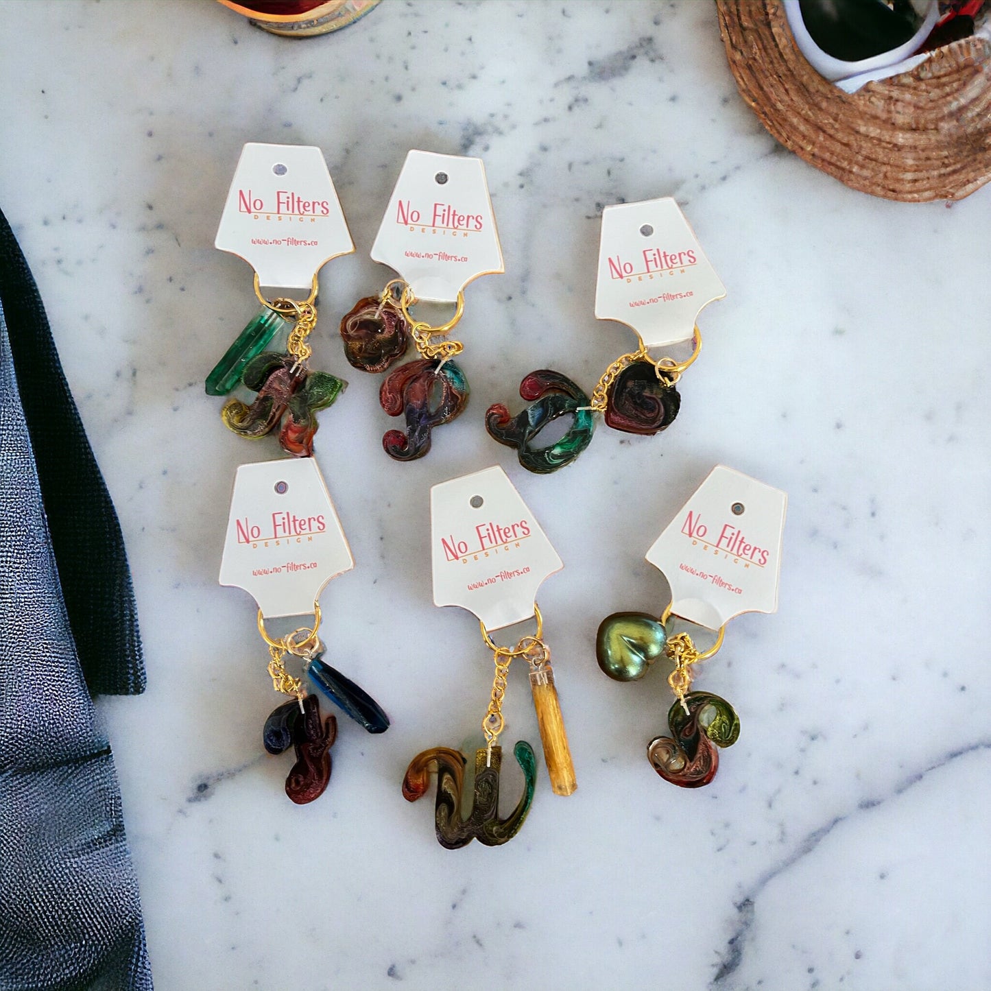 Letter Key Chains | Alphabet Keychains | Resin Craft | Epoxy Resin