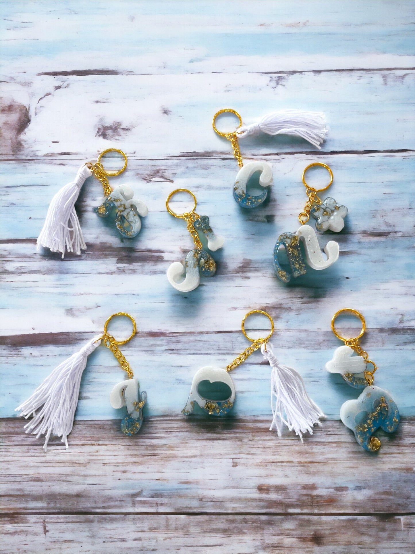 Letter Key Chains | Alphabet Keychains | Resin Craft | Epoxy Resin