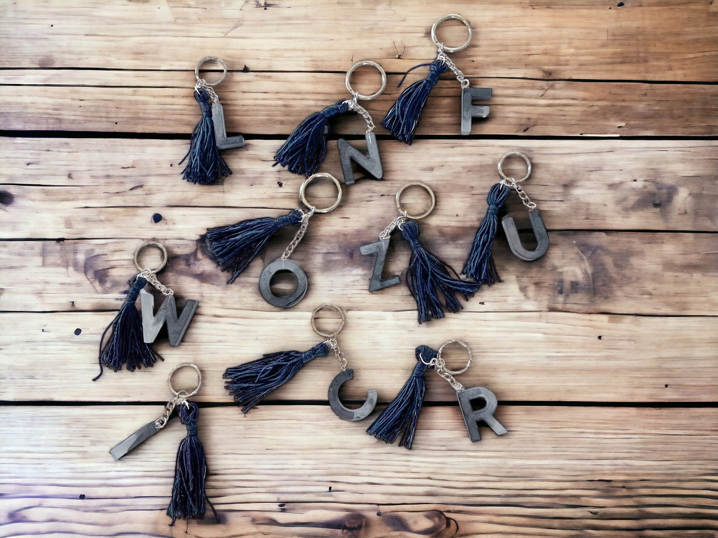 Letter Key Chains | Alphabet Keychains | Resin Craft | Epoxy Resin