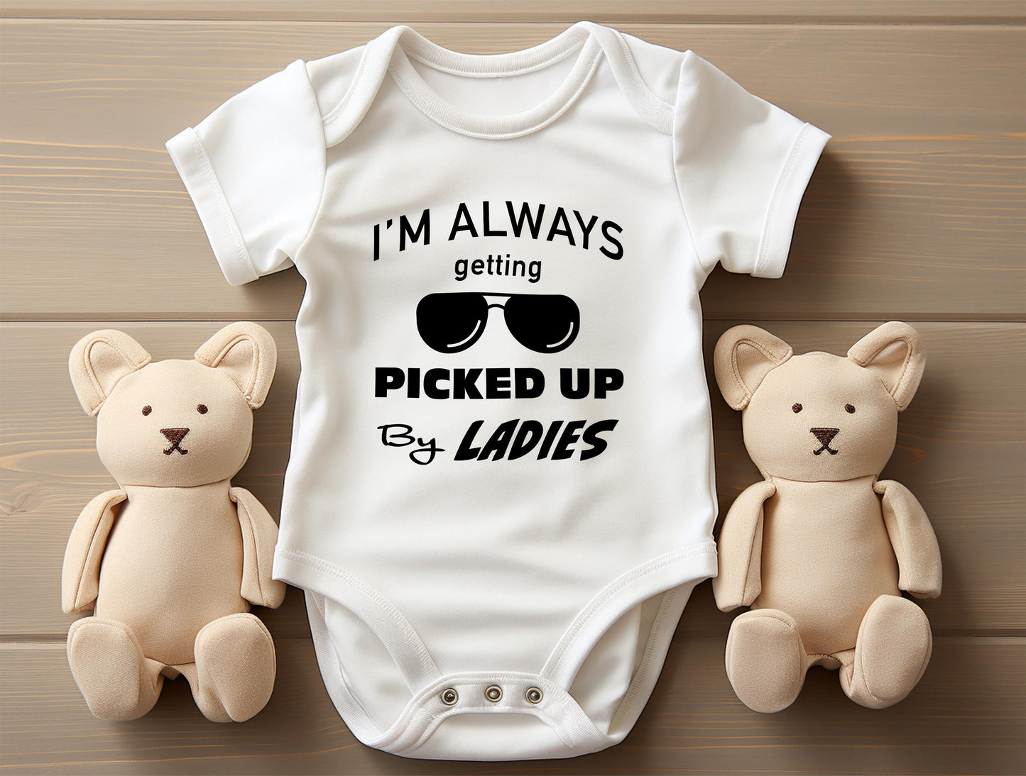Funny Baby Onsie Graphics Bundle | Cricut SVG, PNG, DXF (Digital Download)