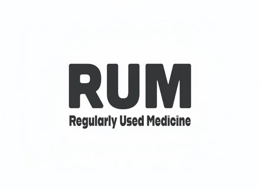RUM Regularly Used Medicine SVG – Cricut, Silhouette & Sublimation Cut File Canada | Funny Alcohol Quote | svg · png · dxf · jpg Instant Download