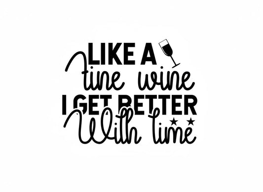 Funny Wine Quote SVG – Cricut, Silhouette & Sublimation Cut File Canada | Wine Lover Cricut Cut File (Digital Download)