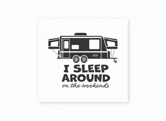 I Sleep Around SVG – Cricut, Silhouette & Sublimation Cut File Canada  Funny Quote Design  Instant Download svg  dxf  png  jpg