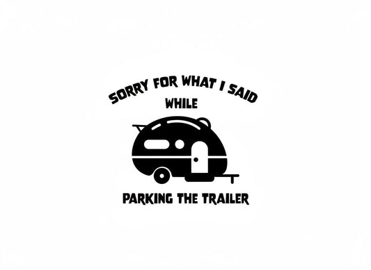 Funny Camper Parking Quote SVG – Cricut, Silhouette & Sublimation Cut File Canada  Camping Humor Design (Digital Download)