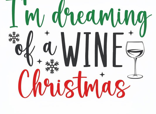 Wine Christmas SVG – Cricut, Silhouette & Sublimation Cut File Canada | Funny Holiday Quote, Cricut Silhouette (Digital Download)