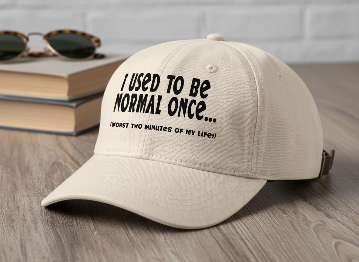 I Used to Be Normal Once SVG (Digital Download) | Sarcastic Comment