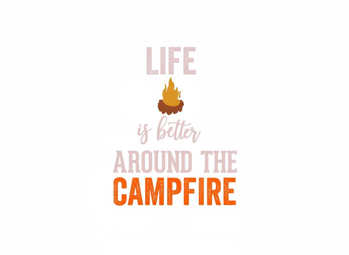 Camping and Campfire SVG – Cricut, Silhouette & Sublimation Cut File Canada  Funny Camping Quote (Digital Download)