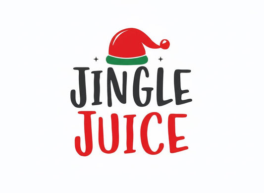 Jingle Juice SVG – Cricut, Silhouette & Sublimation Cut File Canada | Funny Christmas Quote, Holiday Cut File (Digital Download)