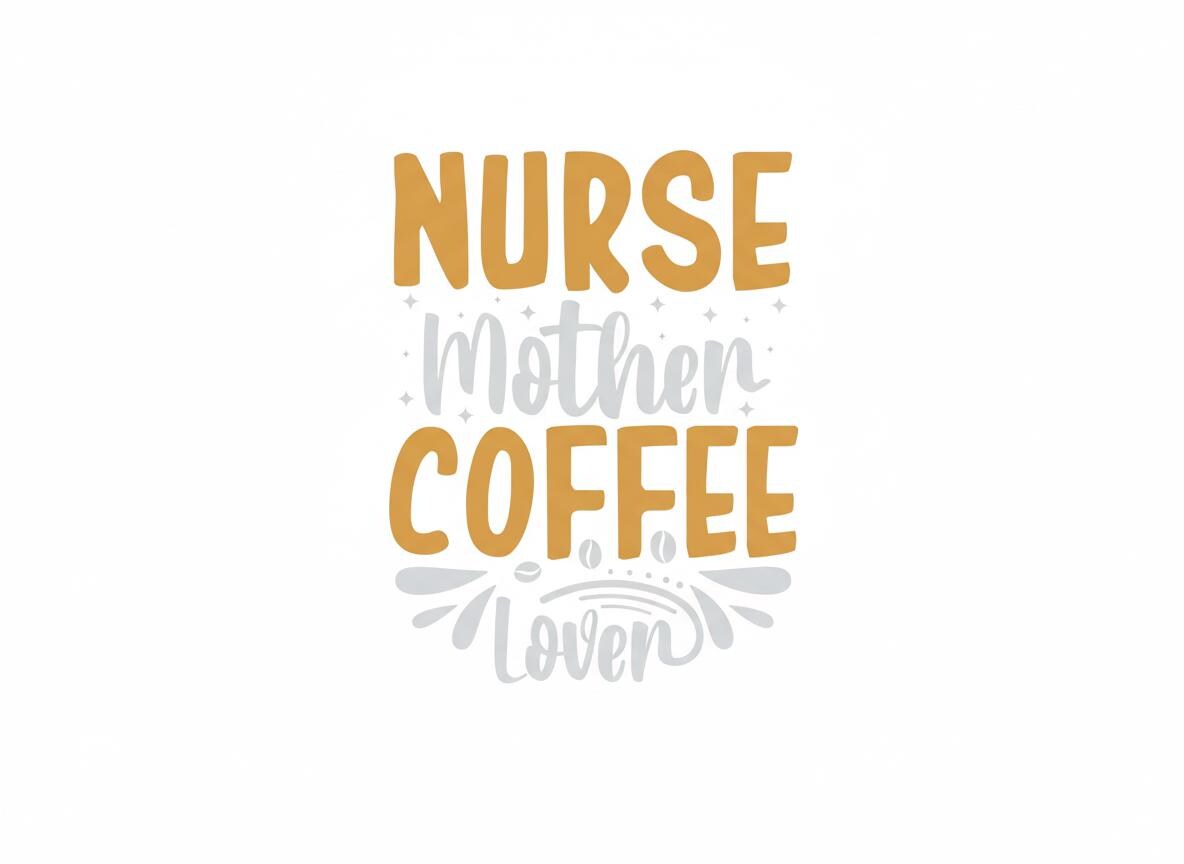 Nurse Mom Coffee Lover SVG-Cricut, Silhouette, Sublimation Cut File Canada-Funny Quote (Digital Download)