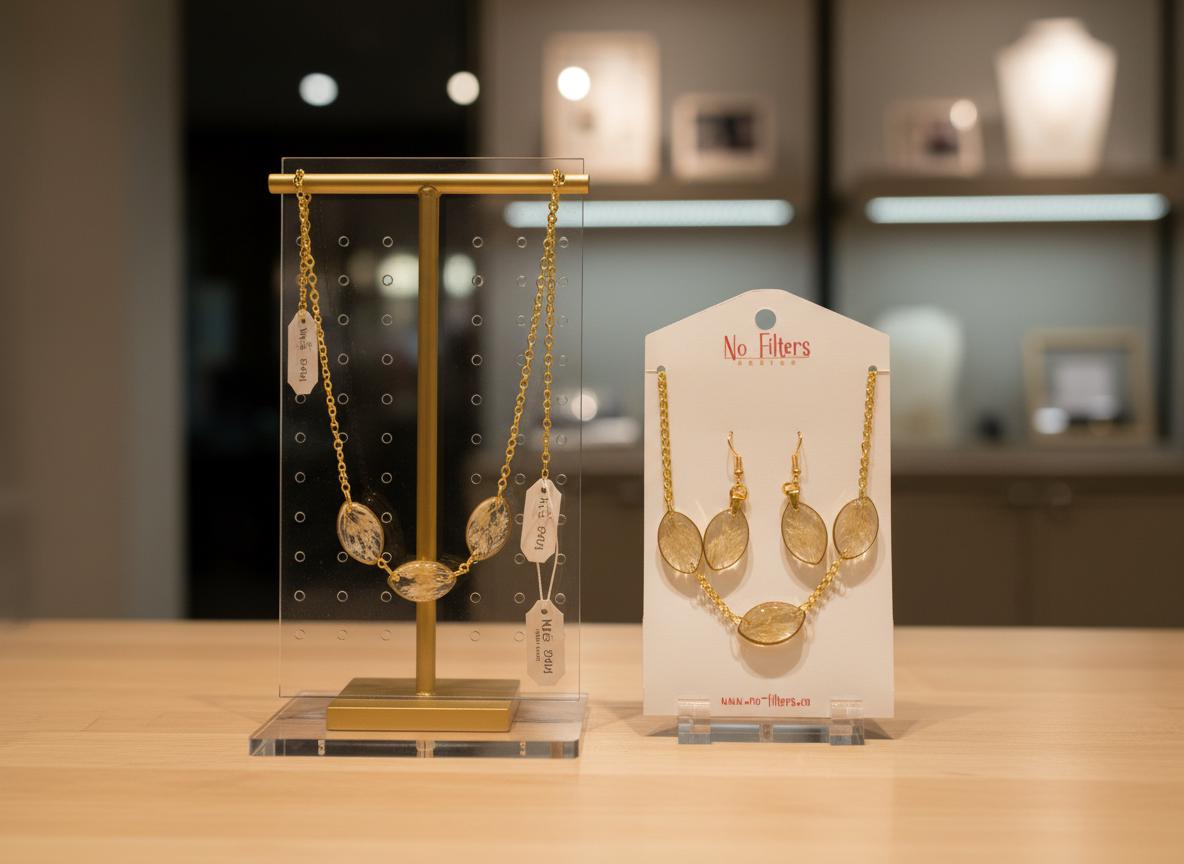 Real Dried Flower Resin Jewelry Set  Gold Plated Necklace 18 Inch Chain & Matching Earrings  Botanical Floral Gift for Her