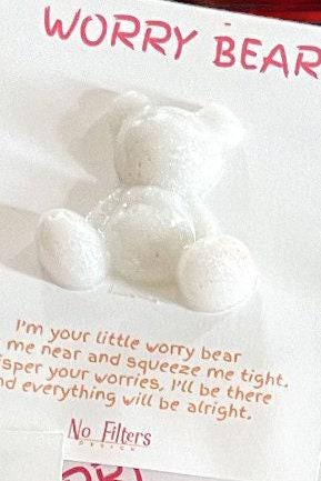 Resin Worry Bear | Comfort Fidget Toy
