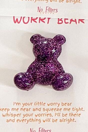 Resin Worry Bear | Comfort Fidget Toy