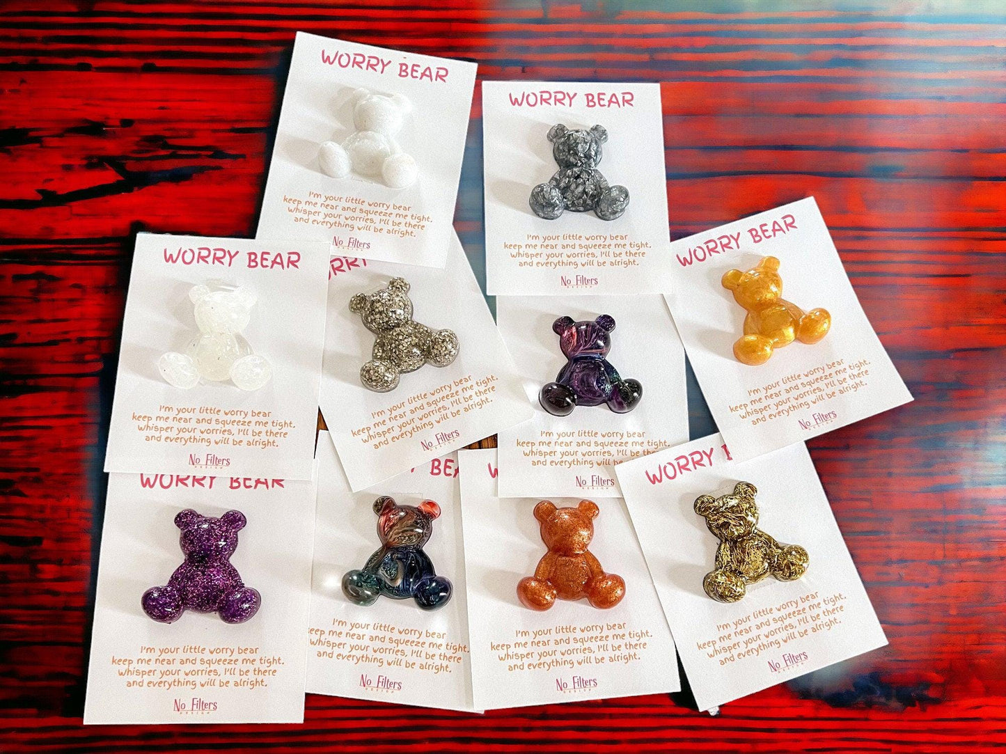 Resin Worry Bear | Comfort Fidget Toy