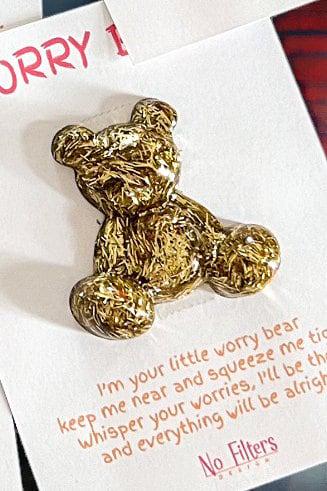 Resin Worry Bear | Comfort Fidget Toy