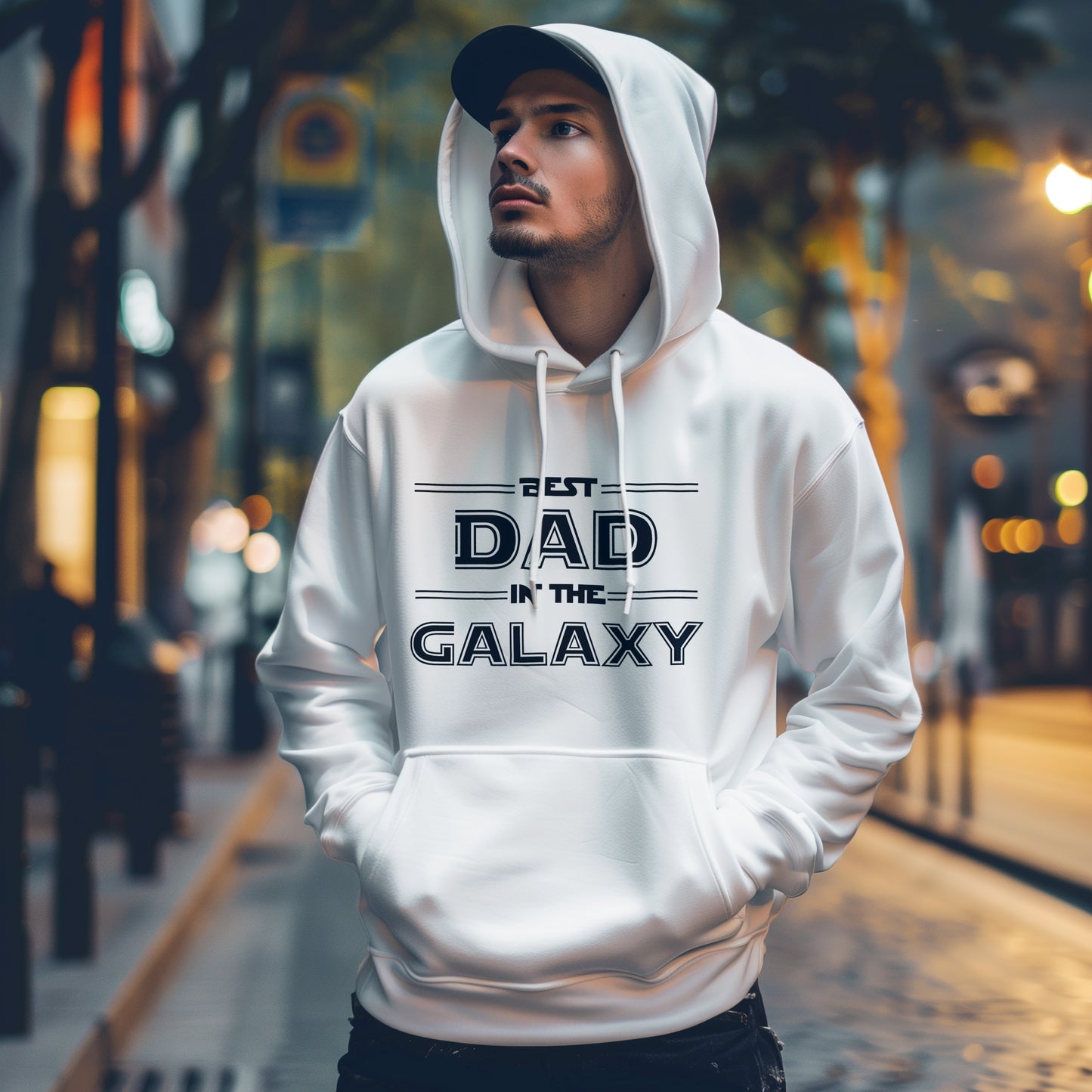 Best Dad in the Galaxy-Cricut, Silhouette, Sublimation Cut File Canada-Funny Space Fathers Day Design (digital download)