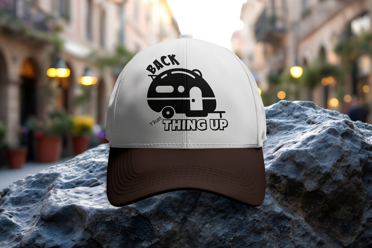 Back That Thing Up SVG-Cricut, Silhouette, Sublimation Cut File Canada-Funny Retro Camper Trailer-RV Life (Digital Download)